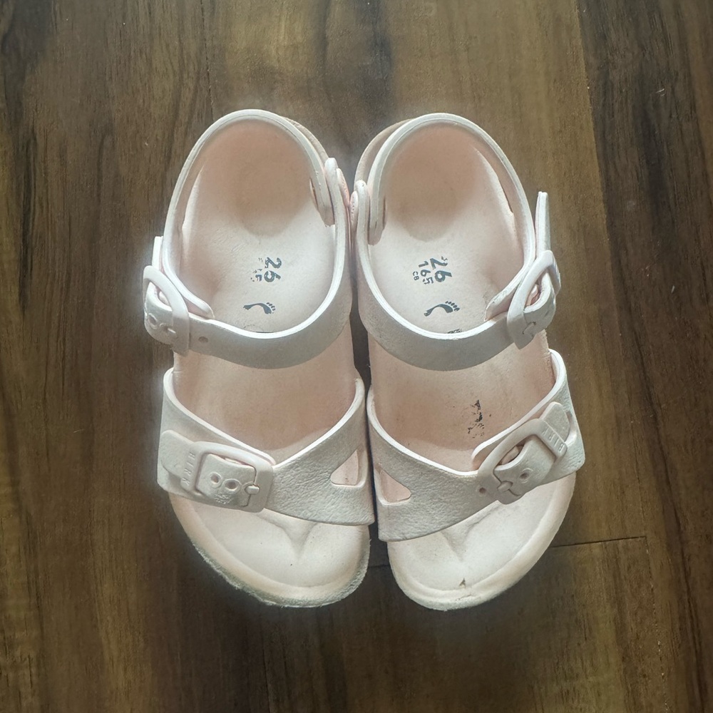 Birkenstock Kids Light Pink Sandals - Size US9 - Picture 3 of 6
